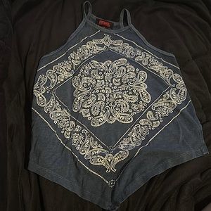 rock & roll bandanna t-shirt